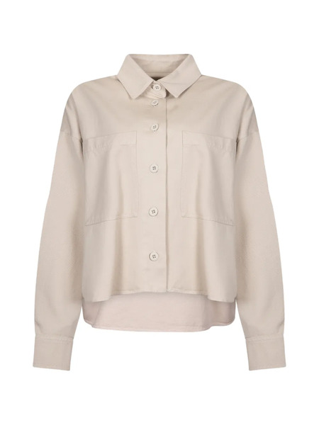  Weekend Max Mara Patch-pocket Button Shirt - Neutrals 