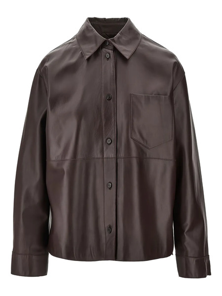  Weekend Max Mara Patch-pocket Overshirt - Brown 