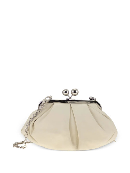  Weekend Max Mara Prati Pleated Chain-strap Clutch Bag - Neutrals 