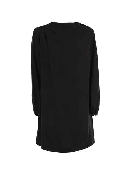  Weekend Max Mara Puff-sleeve Mini Dress - Black 