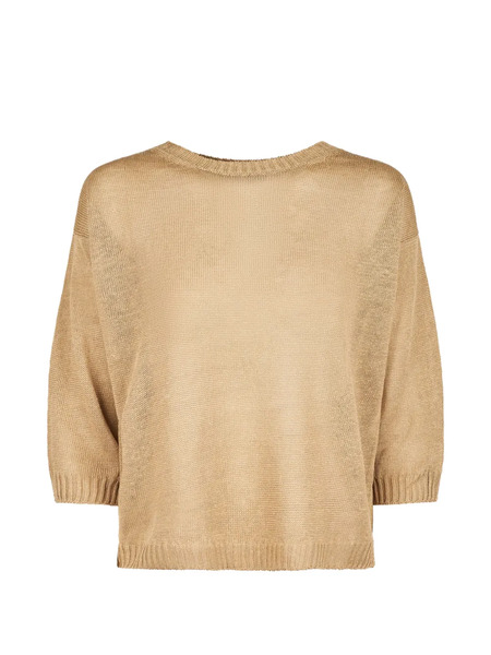  Weekend Max Mara Round-neck Knitted Top - Neutrals 