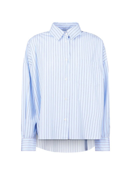  Weekend Max Mara Striped Shirt - Blue 