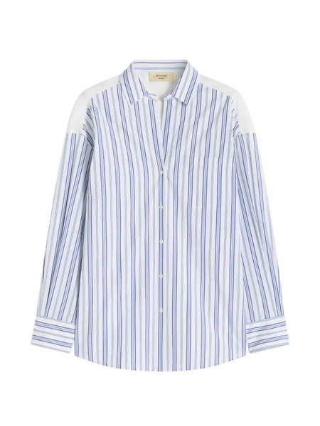  Weekend Max Mara Tessile Striped Shirt - White 