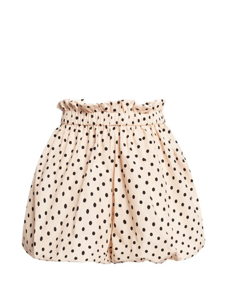  Weili Zheng Polka-dot Shorts - Neutrals 