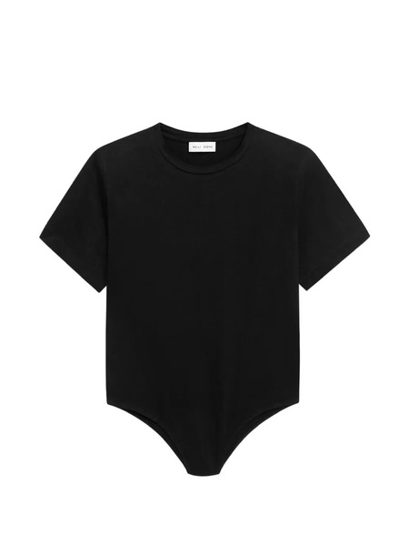  Weili Zheng Short-sleeve Bodysuit - Black 