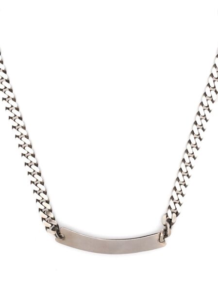  Werkstatt:münchen Cable-link Chain Polished-finish Necklace - Silver 