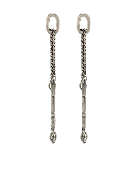  Werkstatt:münchen Chain-link Drop Earrings - Silver 