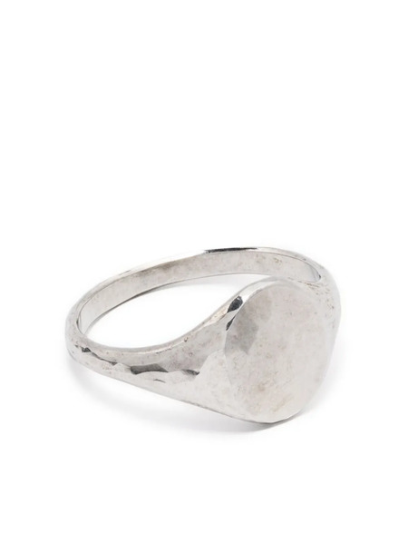  Werkstatt:münchen Circular-design Polished-finish Ring - Silver 