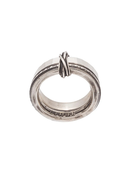  Werkstatt:münchen Connected Tape Ring - Metallic 