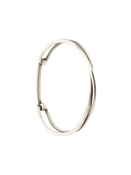  Werkstatt:münchen Crossed Bracelet - Metallic 