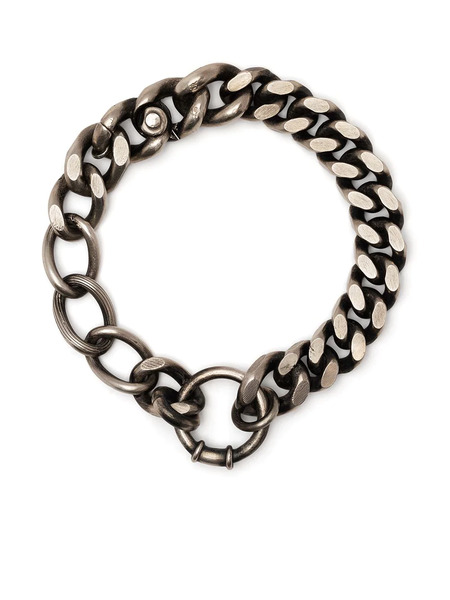  Werkstatt:münchen Curb Chain Bracelet - Silver 