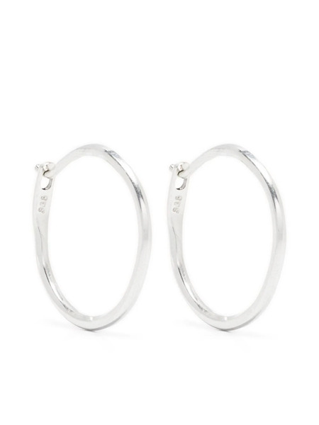  Werkstatt:münchen Huggie-hoop Earrings - Silver 