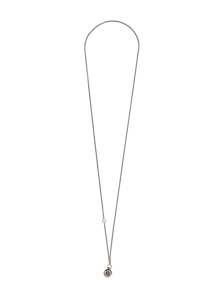  Werkstatt:münchen Mini Clock Pendant Necklace - Metallic 