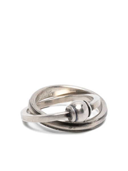  Werkstatt:münchen Pearl-detail Ring - Silver 