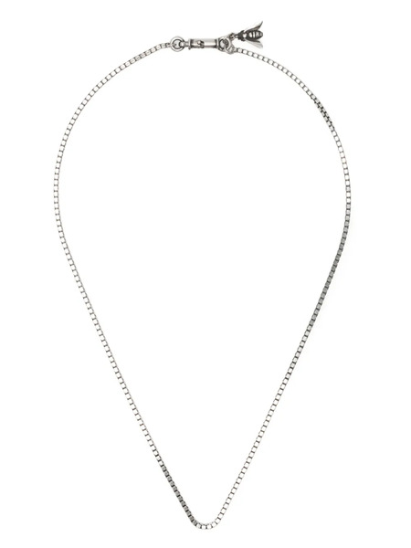  Werkstatt:münchen Symbol Bee Necklace - Silver 