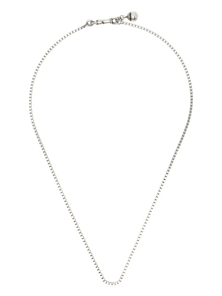  Werkstatt:münchen Symbol Pearl Necklace - Silver 