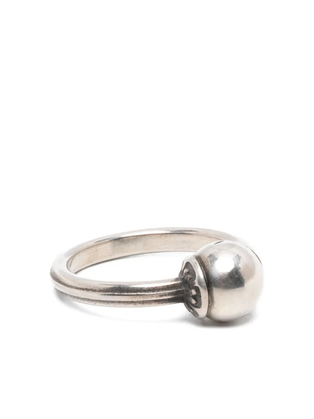  Werkstatt:münchen Symbol Pearl Ring - Silver 