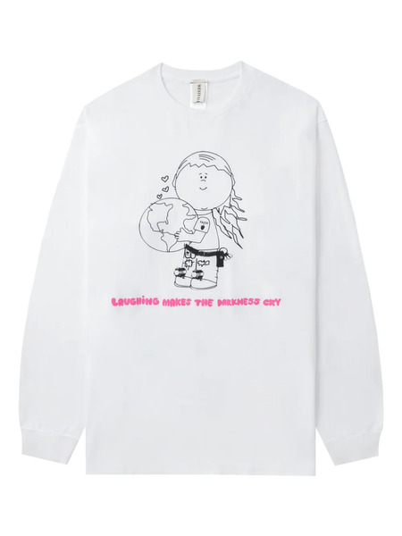  Westfall Cartoon-print T-shirt - White 
