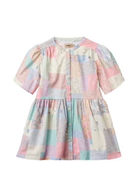  Wheat Annabell Patterned Dress - Neutrals 