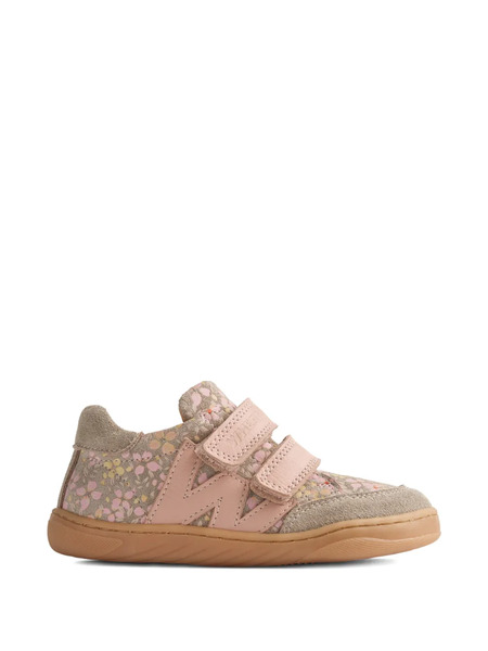  Wheat Barres Floral-print Sneakers - Neutrals 