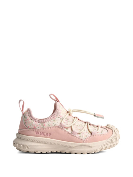  Wheat Billie Floral-print Sneakers - Pink 