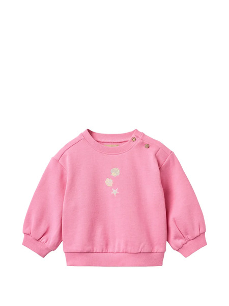  Wheat Eliza Seashell-print Sweatshirt - Pink 