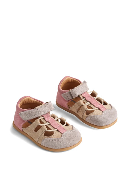  Wheat Ellie Barefoot Suede Sandals - Pink 