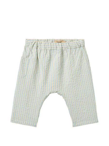  Wheat Henry Striped Trousers - Blue 