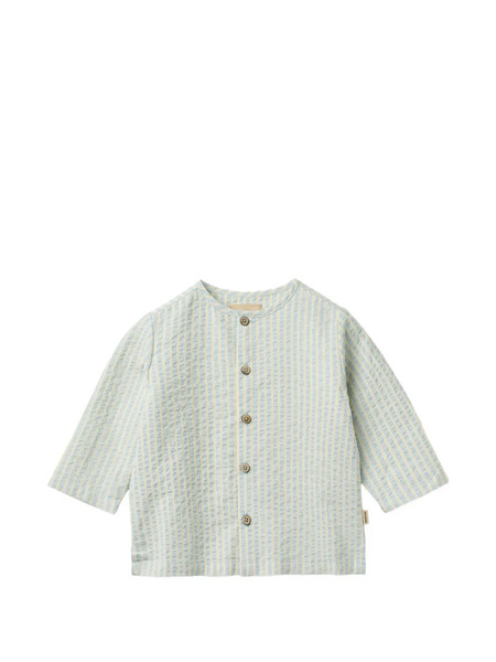  Wheat Shelby Striped Shirt - Blue 