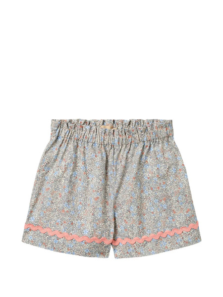  Wheat Silja Floral-print Shorts - Neutrals 