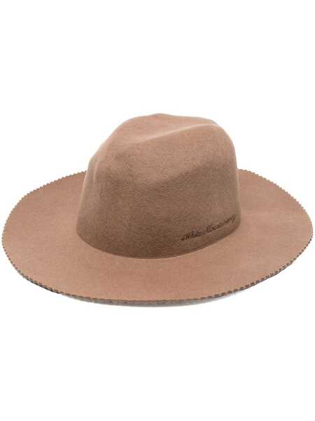  White Mountaineering Wool Fedora Hat - Brown 