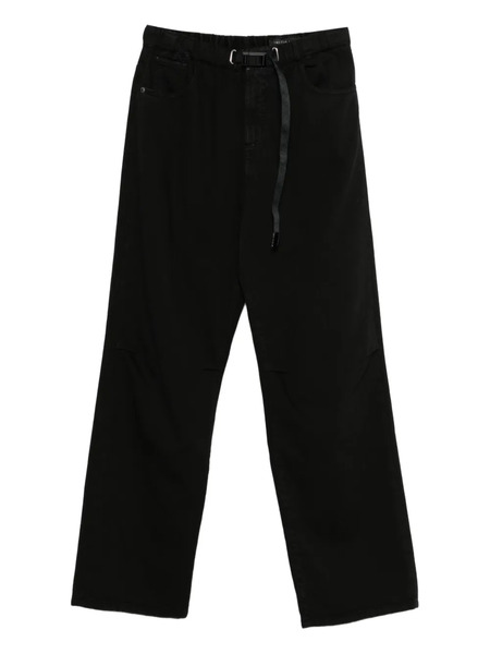  White Sand Belt Black Trousers 