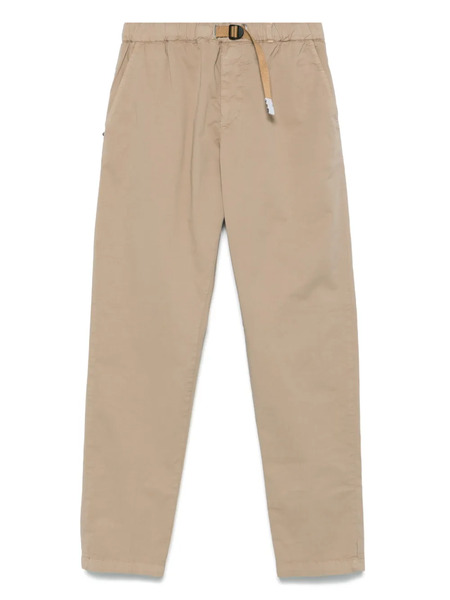  White Sand Belted Chino Trousers - Neutrals 