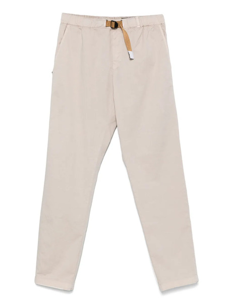  White Sand Belted Chino Trousers - Neutrals 