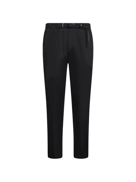  White Sand Belted Trousers - Black 
