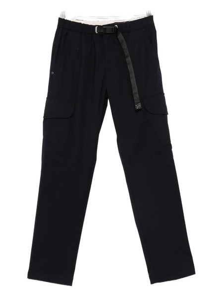  White Sand Belted Trousers - Blue 