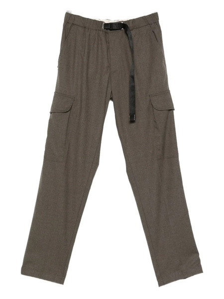  White Sand Belted Trousers - Green 