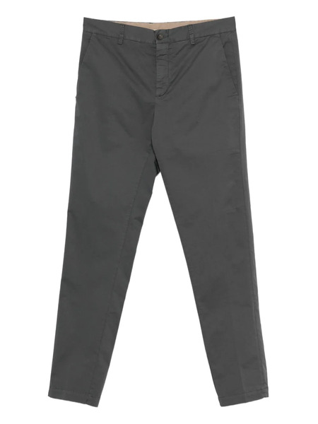  White Sand Button Fly-fastening Trousers - Grey 