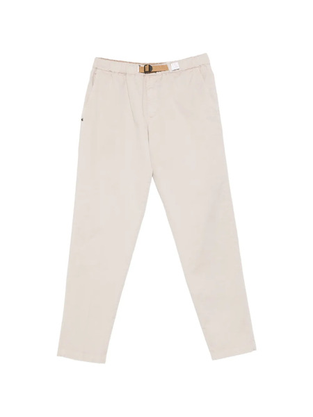  White Sand Elasticated Belt Trousers - Neutrals 
