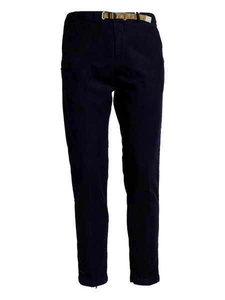  White Sand Elasticated-waistband Trousers - Blue 