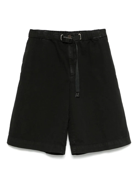  White Sand Twill Bermuda Shorts - Black 