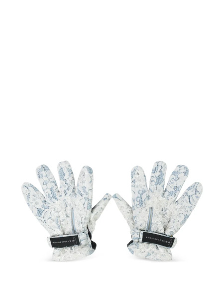  Who Decides War Armor Gloves - White 