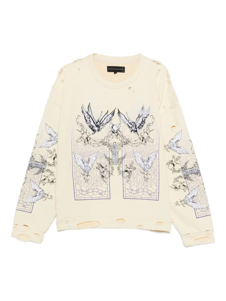  Who Decides War Ascension Sweatshirt - Yellow 