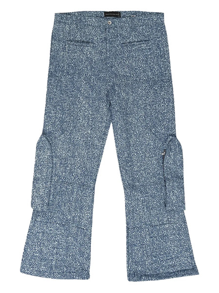  Who Decides War Button-fastening Trousers - Blue 