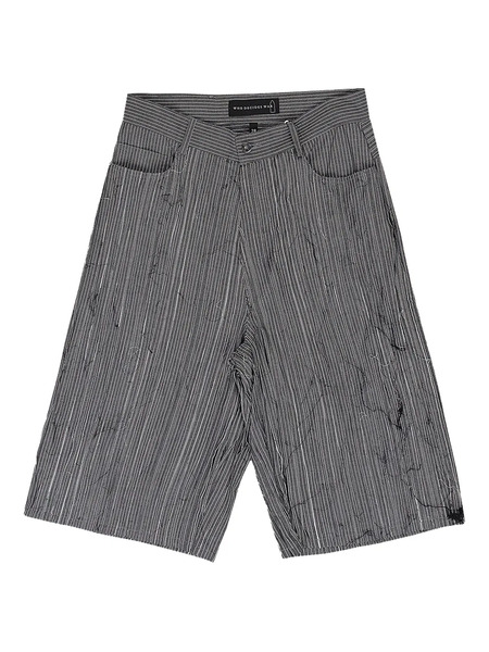 Who Decides War Exposed-seam Shorts - Grey 