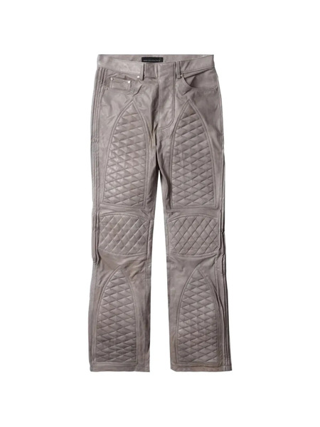  Who Decides War Quilted Trousers - Grey 