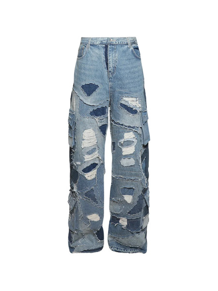 Who Decides War Unearthed Cargo Jeans - Blue 