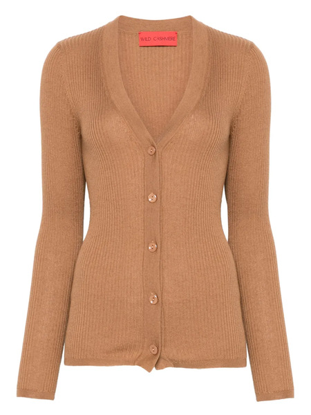  Wild Cashmere Cloe Cardigan - Brown 