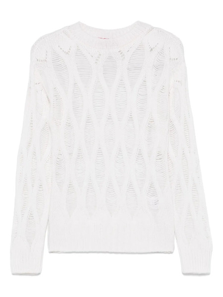  Wild Cashmere Lyric Sweater - White 