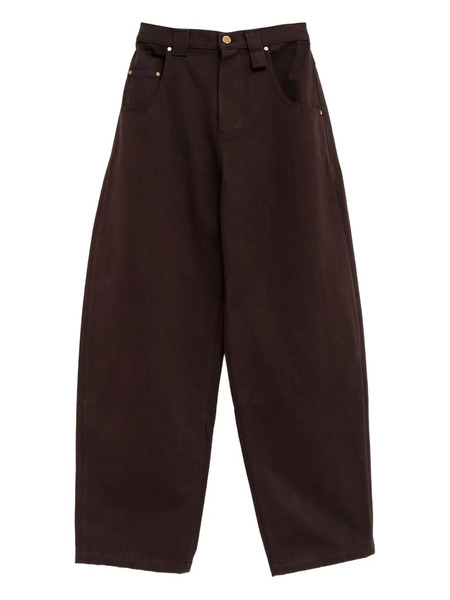  Willy Chavarria Bad Girl Tapered Jeans - Brown 